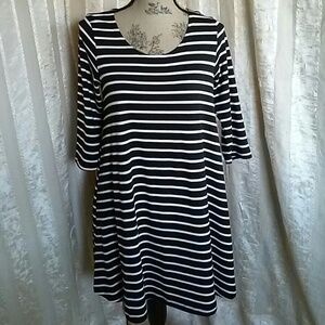 Rather Be Striped T-shirt Dress